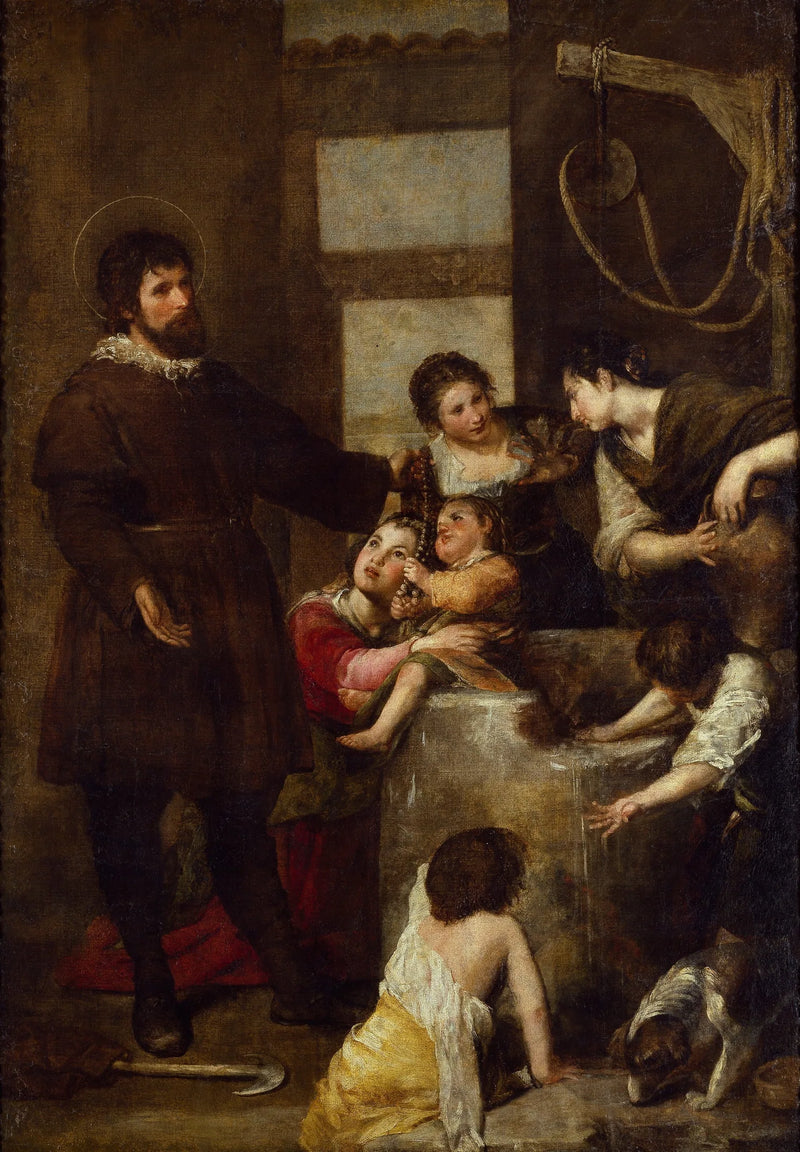 Il miracolo del pozzo - Alonso Cano