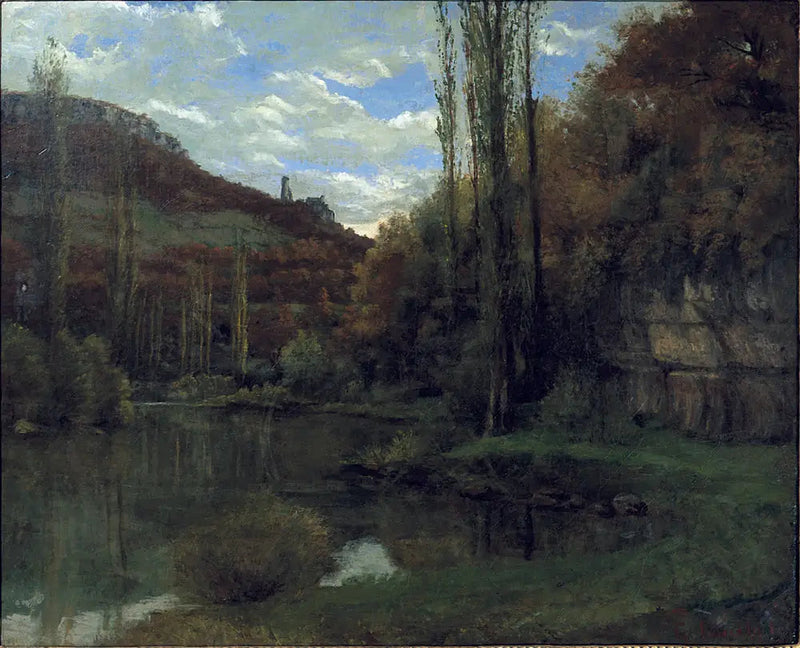 Il Specchio di Scey - Gustave Courbet