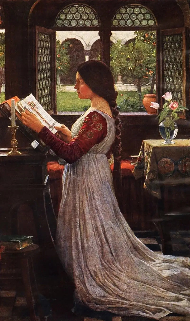 Il Messale - John William Waterhouse