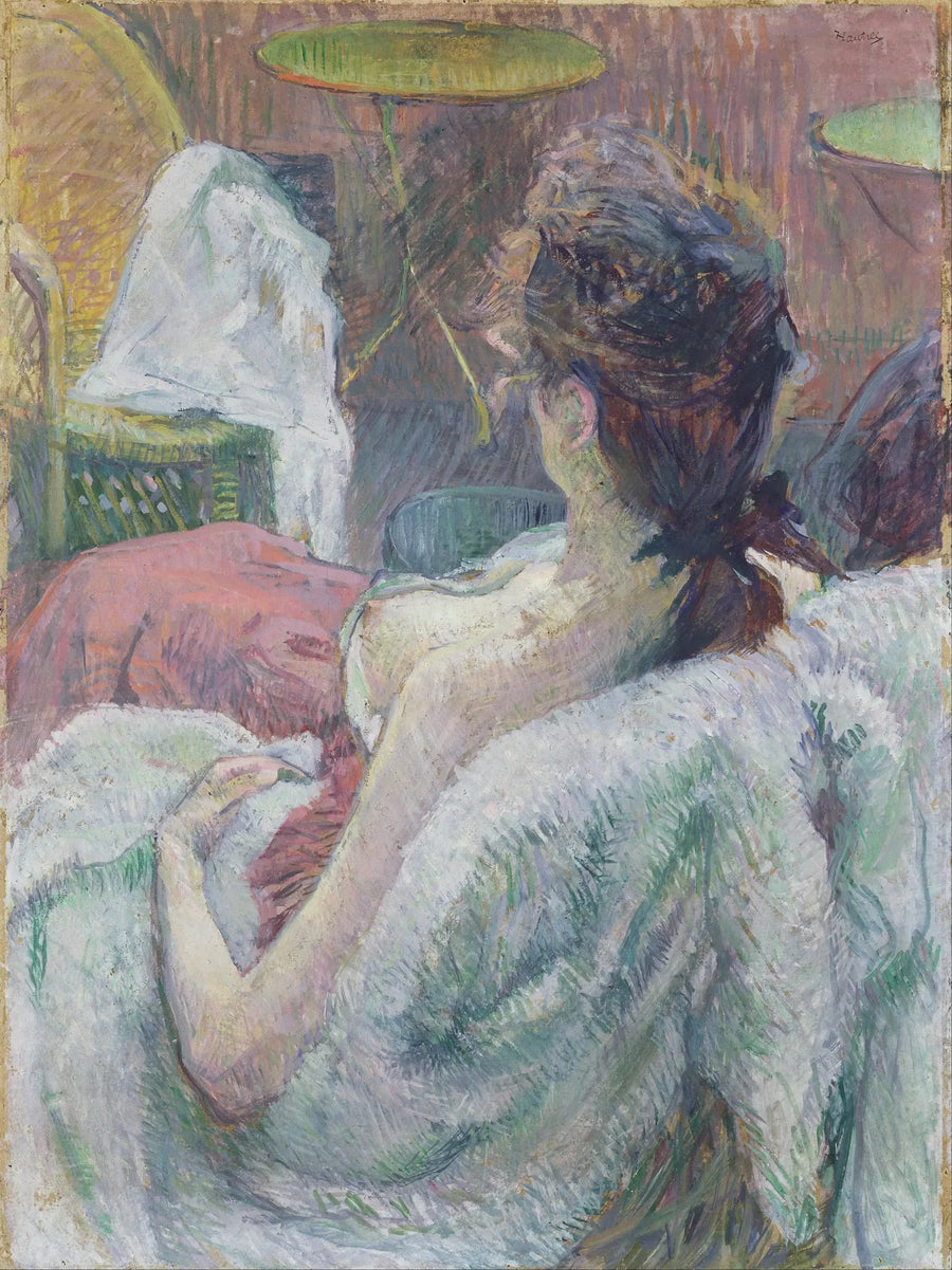 Il modello a riposo - Henri de Toulouse-Lautrec