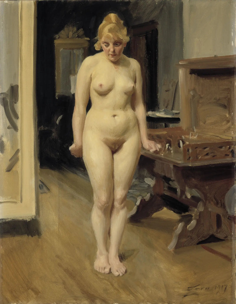 Il modello timido - Anders Zorn
