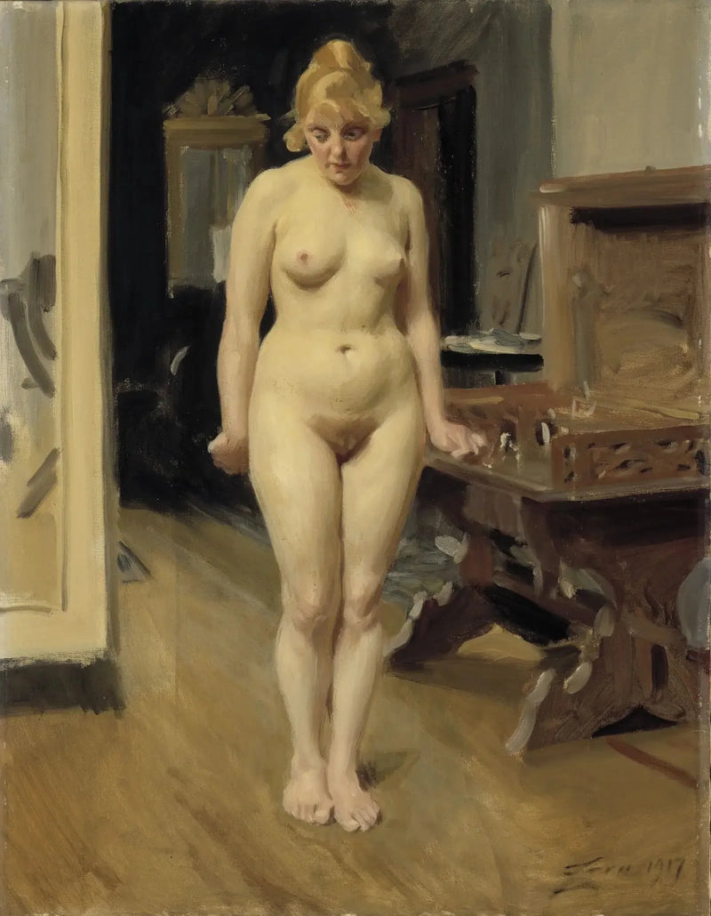 Il modello timido - Anders Zorn