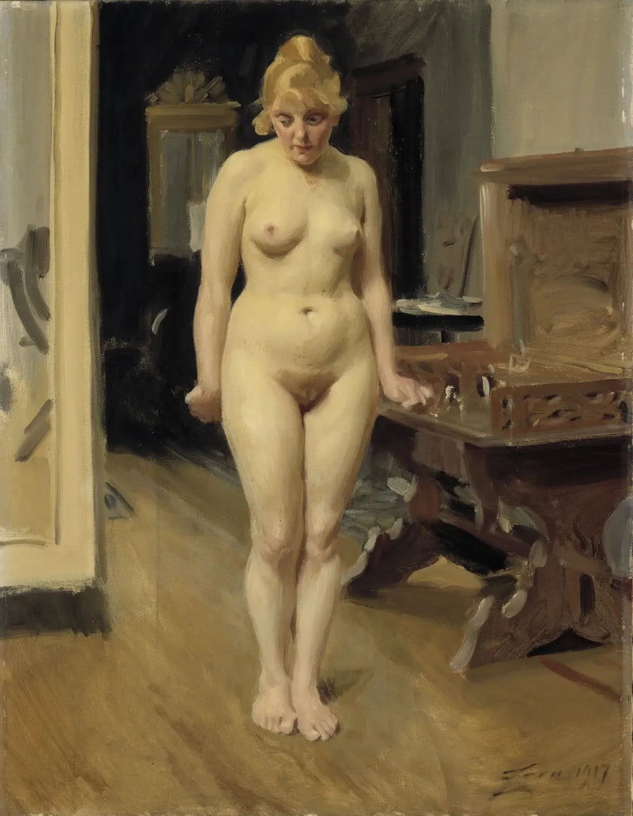 Il modello timido - Anders Zorn