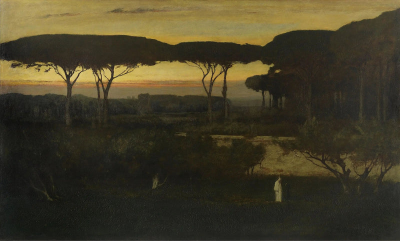 Il monaco - George Inness