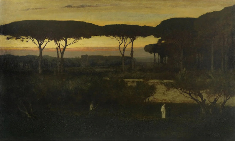 Il monaco - George Inness