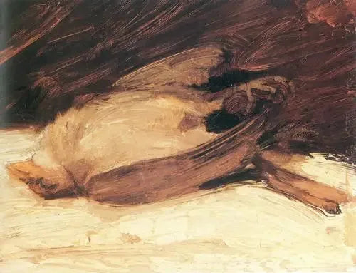 Il passero morto - Franz Marc