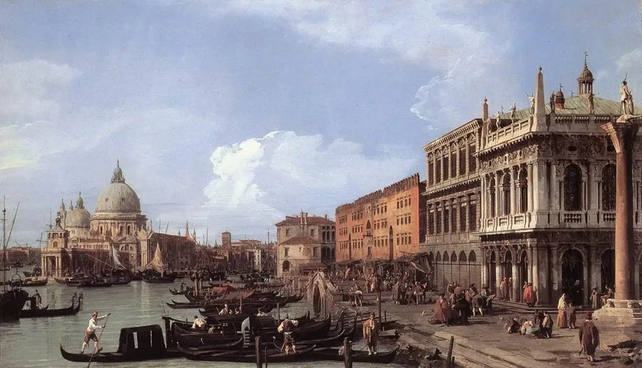 le Môle : verso ovest - Canaletto