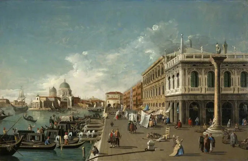 Le Molo, Venezia - Canaletto