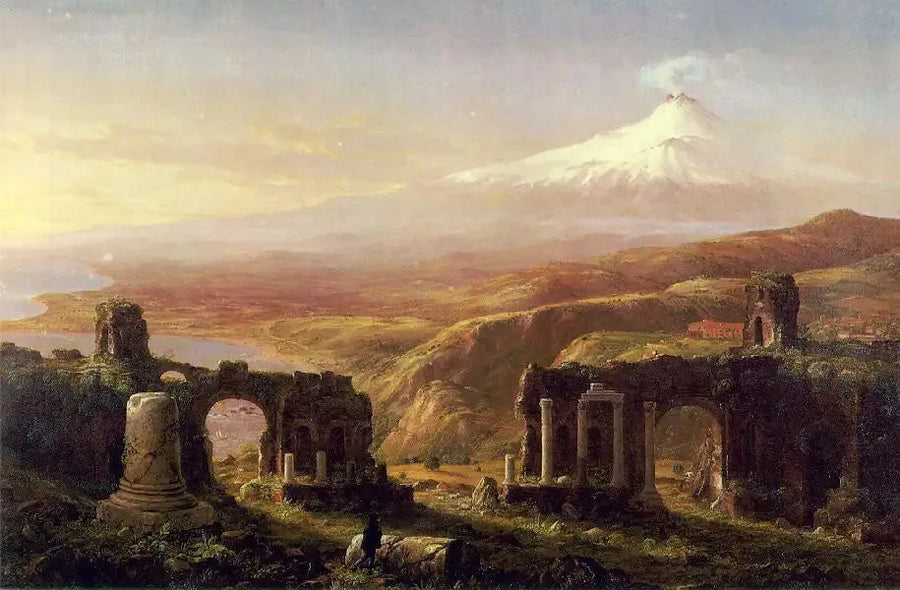 Il monte Etna da Taormina - Thomas Cole