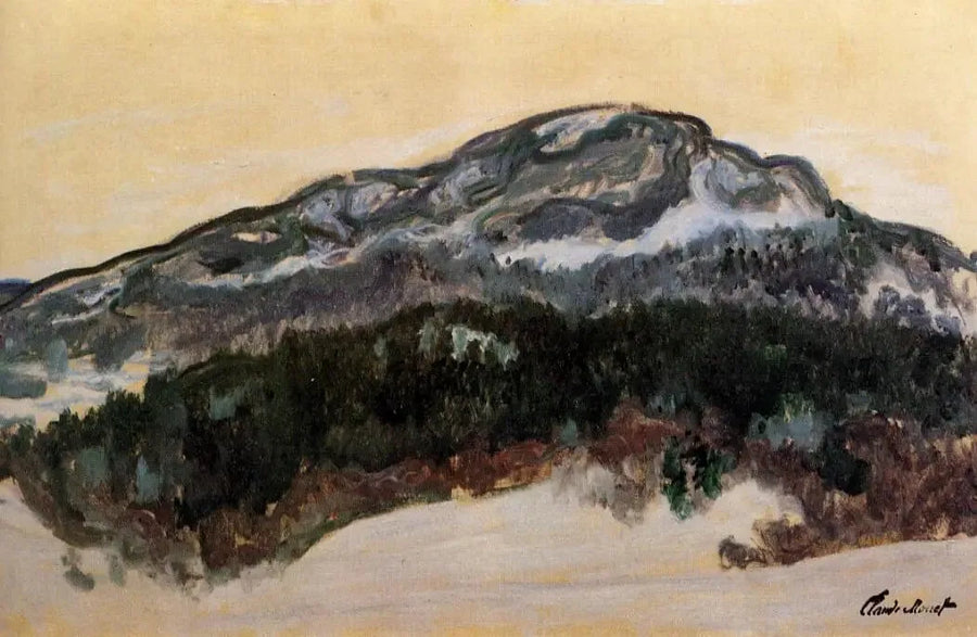 Il Monte Kolsaas in Norvegia - Claude Monet