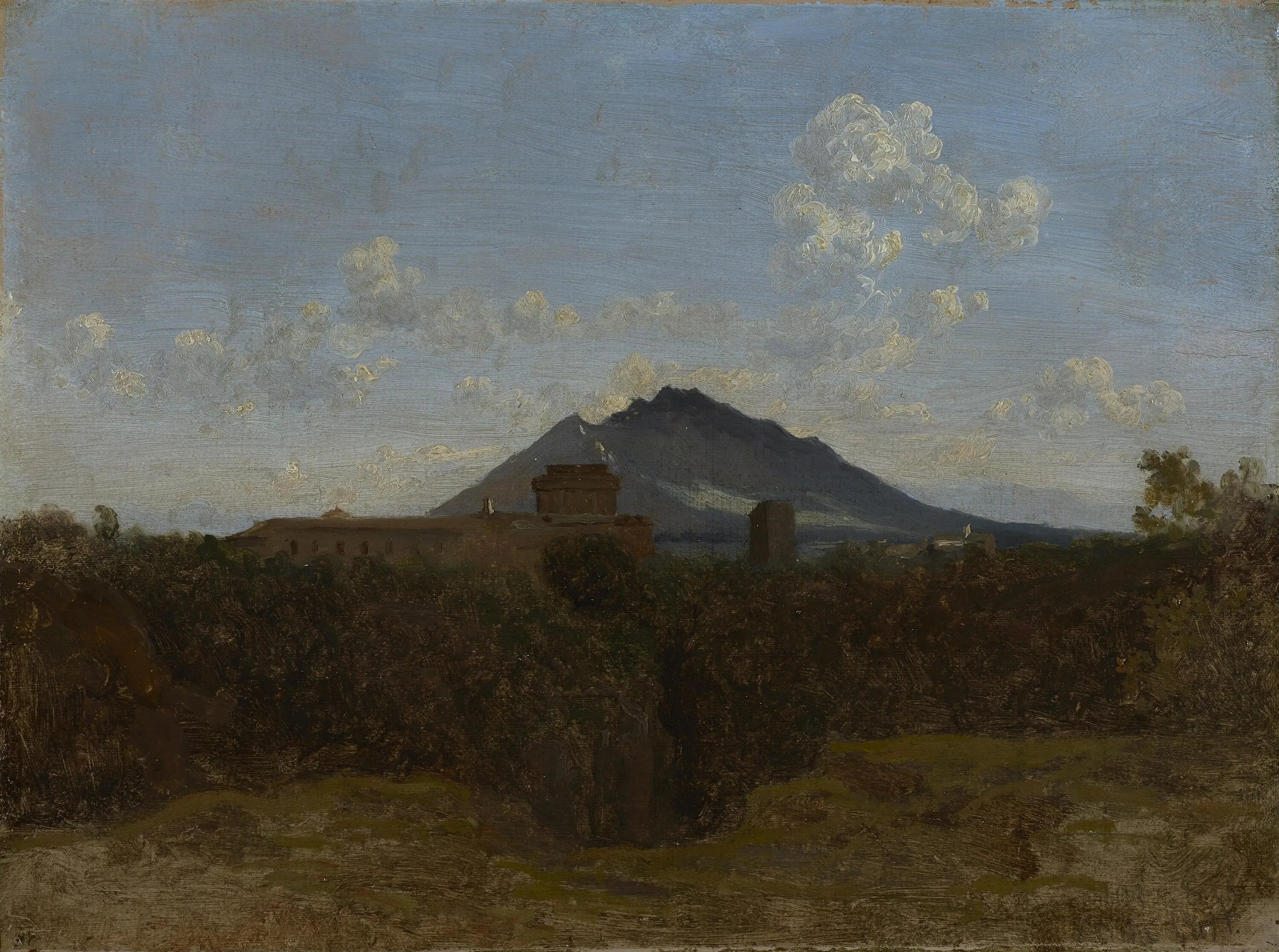 Le mont Soracte - Jean-Baptiste Camille Corot - Alpha Reproduction