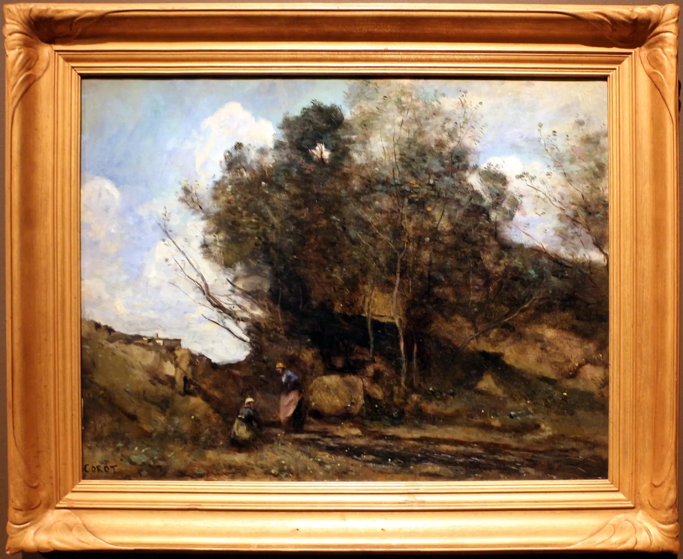 Le Mont Ussy - Jean-Baptiste Camille Corot - Alpha Reproduction