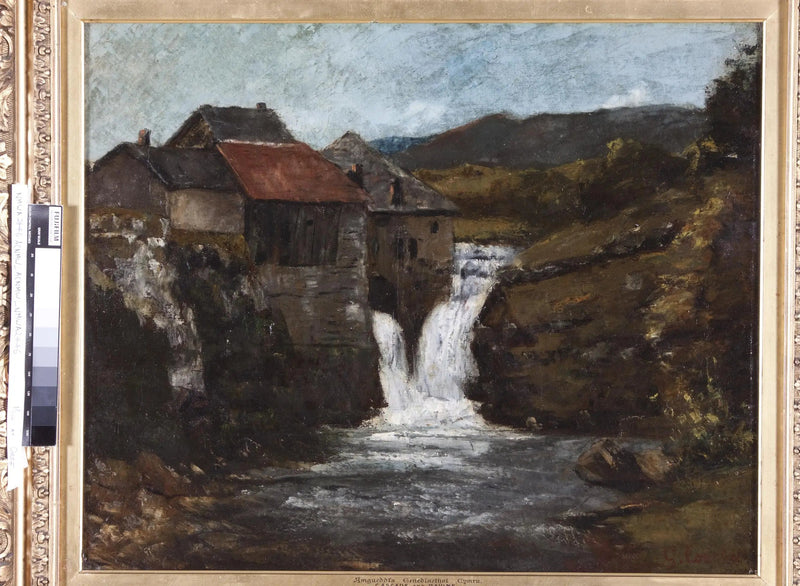 Il Mulino d'Orbe - Gustave Courbet
