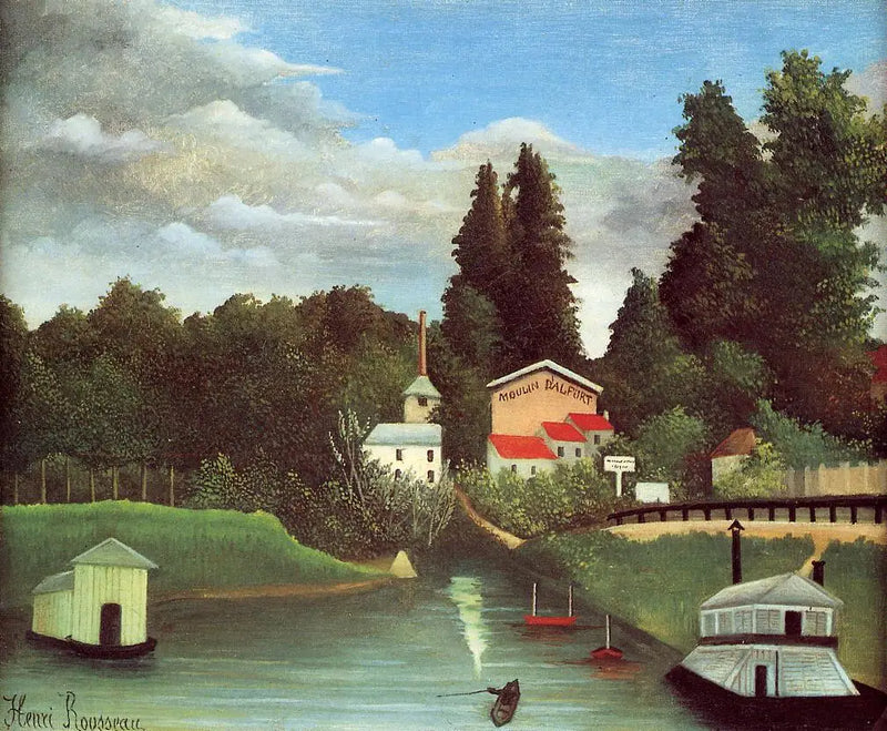 Il Mulino di Alfort - Henri Rousseau