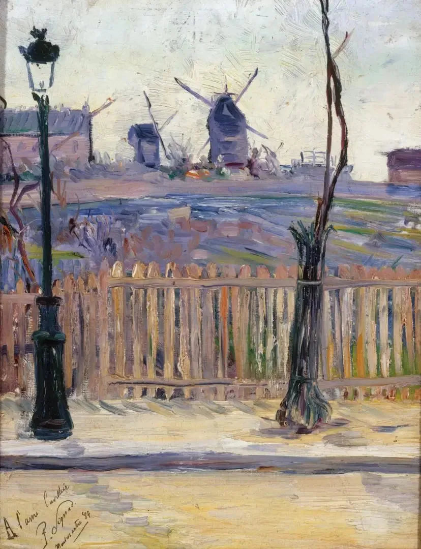 Il Mulino della Galette, a Montmartre - Paul Signac