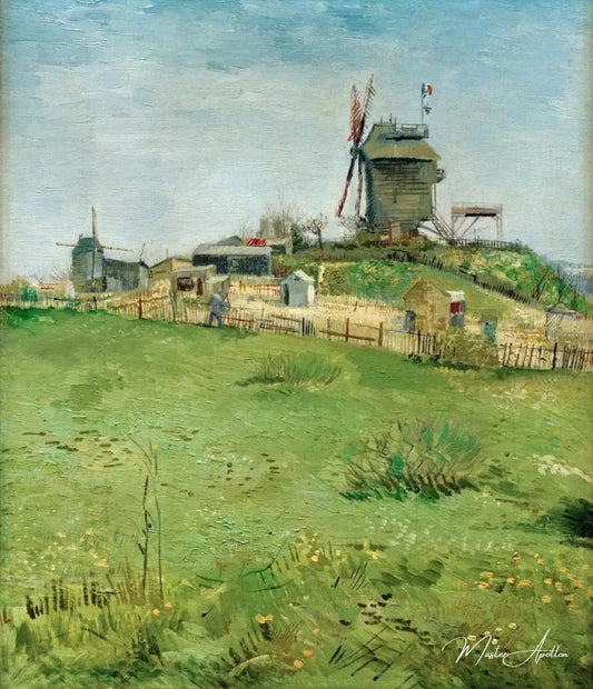 Le Moulin de la Galette - Van Gogh - Reproductions de tableaux et peintures haut de gamme