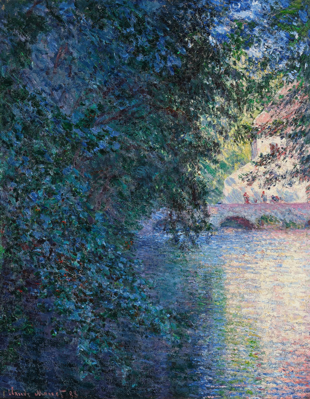 Le Moulin de Limetz - Claude Monet image 1 reproduction d’œuvre d’art à l’huile