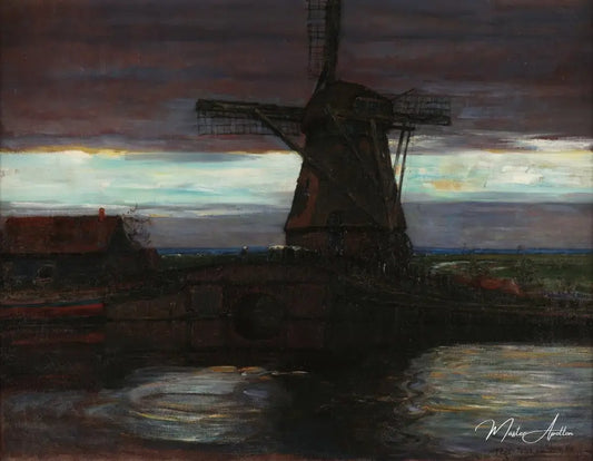 Le moulin - Mondrian - Reproductions de tableaux et peintures haut de gamme