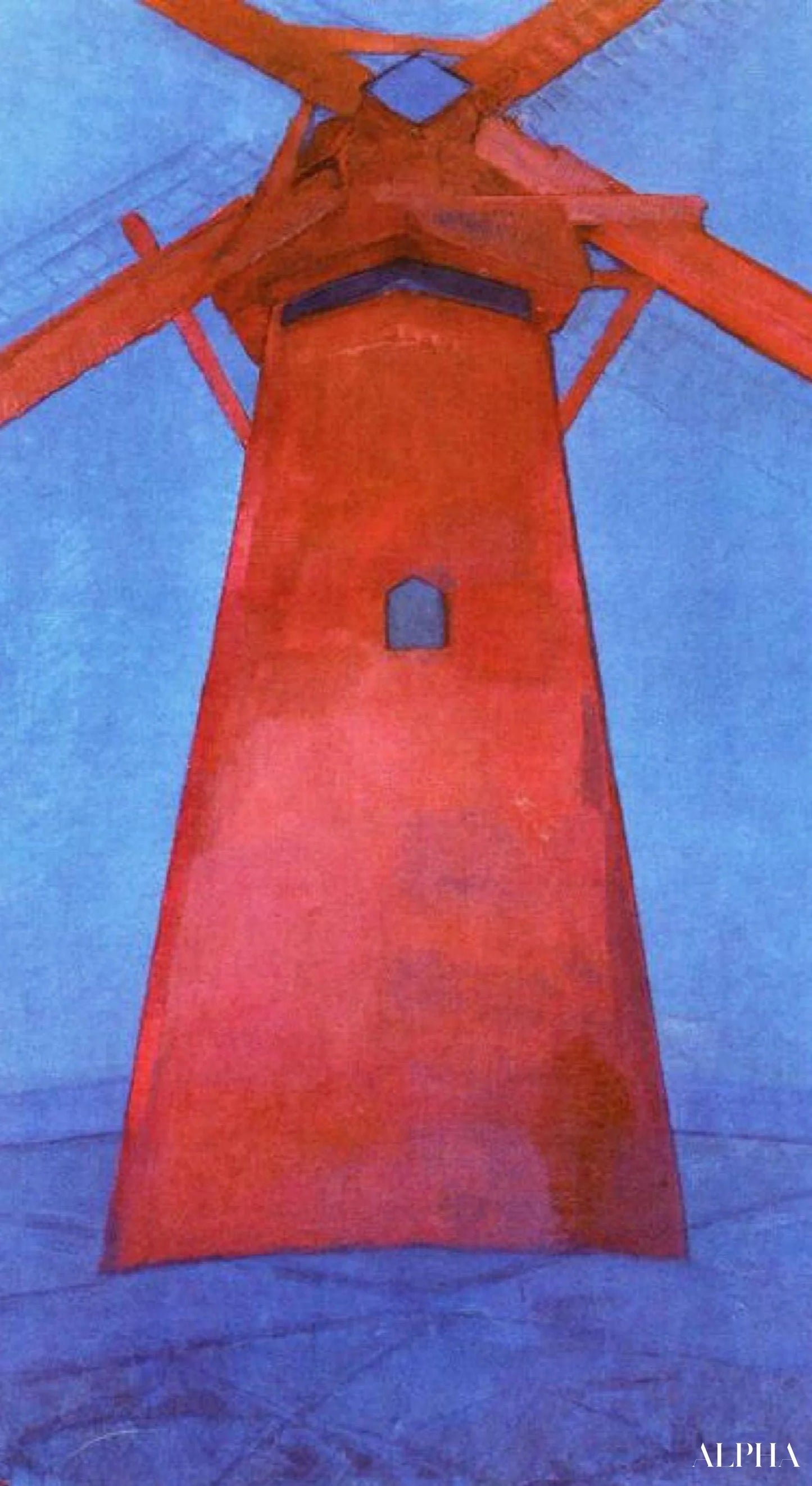 Il moulin rouge - Mondrian - Riproduzioni di quadri e dipinti di alta gamma
