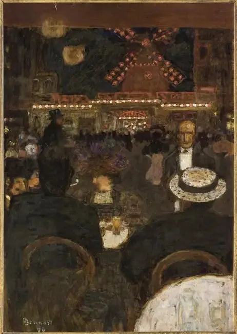 Le Moulin Rouge - Pierre Bonnard image 1 copie de tableau peinte à la main