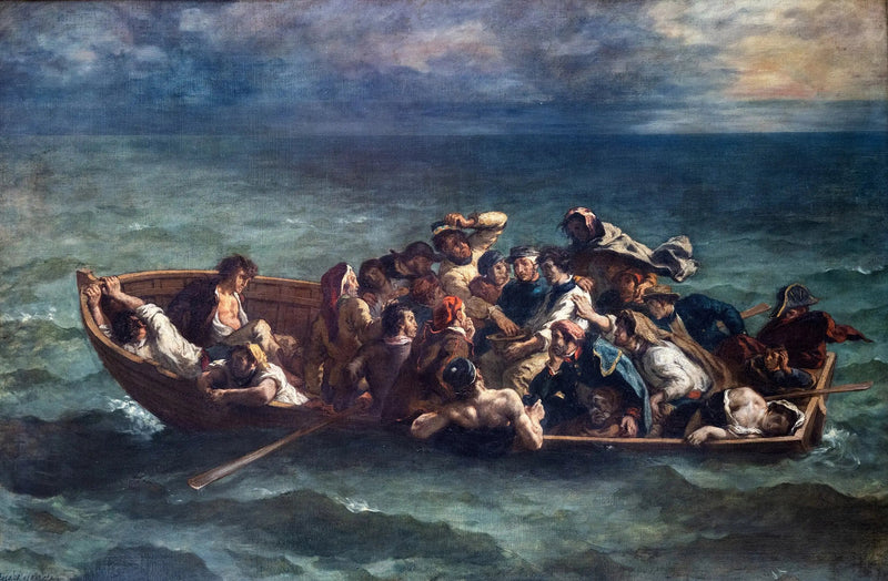 Il Naufragio di don Juan - Eugène Delacroix