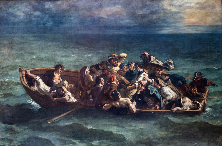 Il Naufragio di don Juan - Eugène Delacroix