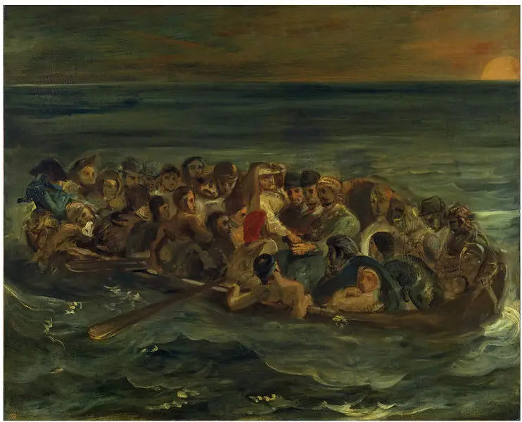 Il naufragio di Don Juan - Eugène Delacroix
