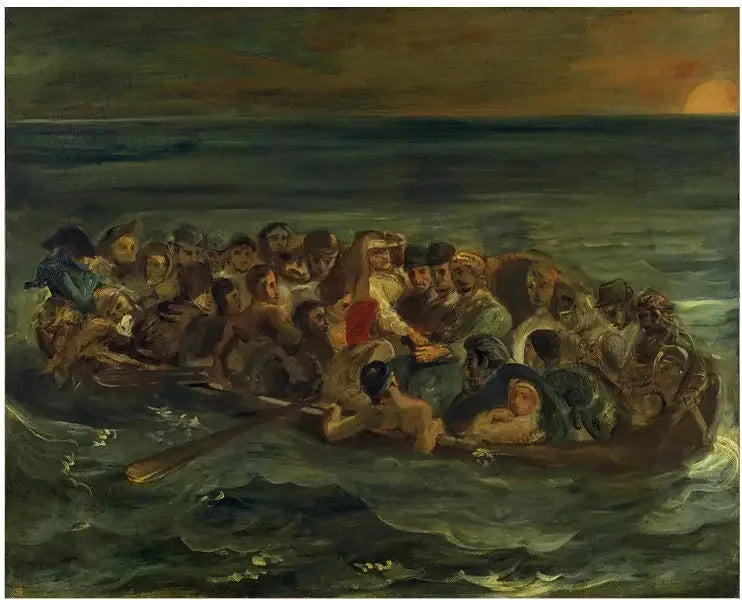 Il naufragio di Don Juan - Eugène Delacroix