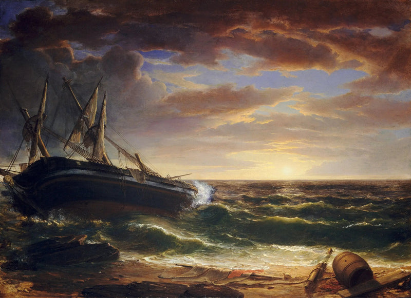 La nave arenata - Asher Brown Durand