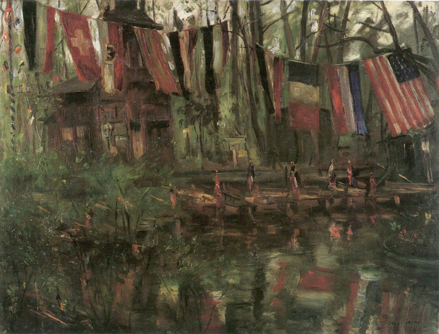 La Neue See nel Berliner Tiergarten - Lovis Corinth