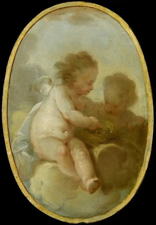 Il Nido degli uccelli - Jean-Honoré Fragonard