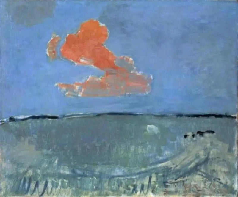 La nuvola rossa - Piet Mondrian