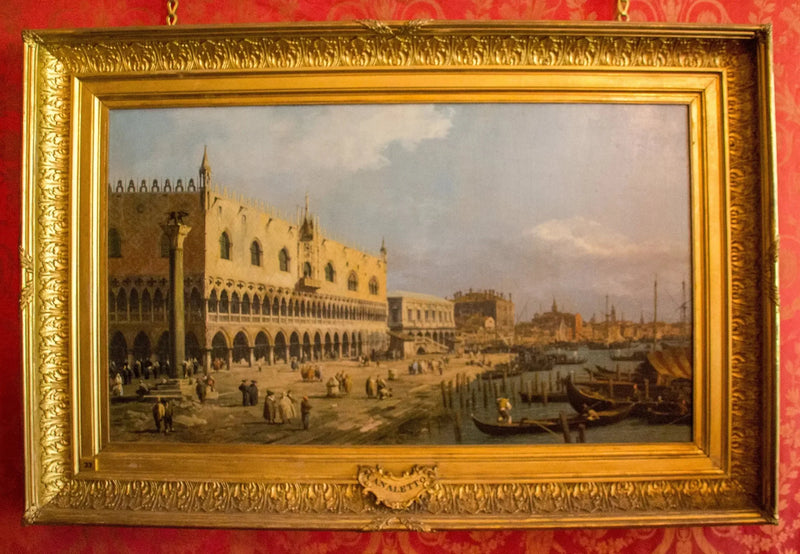 Il Palazzo del Doge e la Riva degli Schiavoni, Venezia - Canaletto