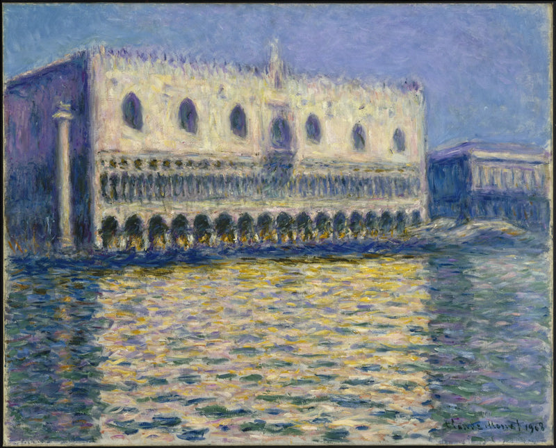 Il Palazzo ducale - Claude Monet