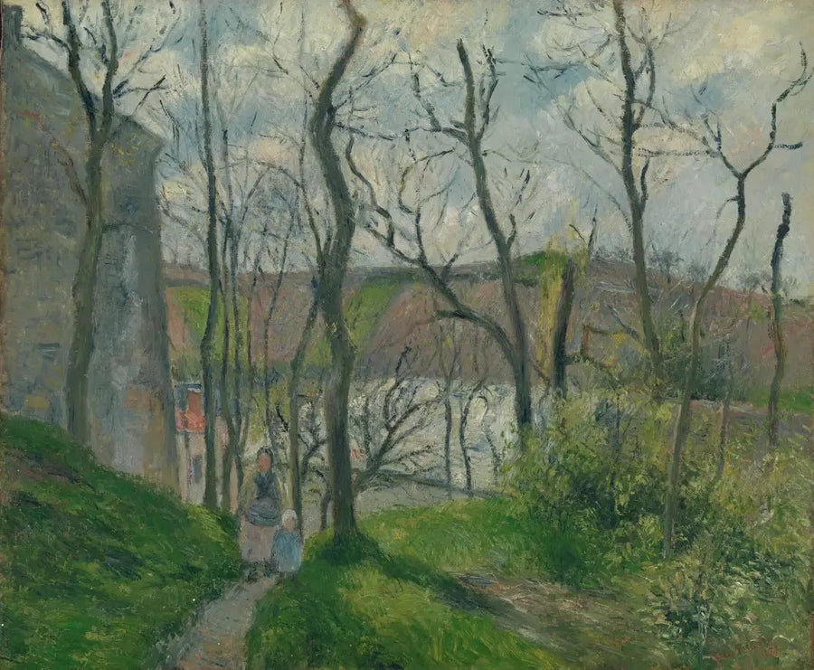 Il Palazzo Reale, L'Ermitage, Pontoise - Camille Pissarro