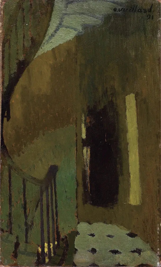 Il pianerottolo, rue de Miromesnil - Édouard Vuillard