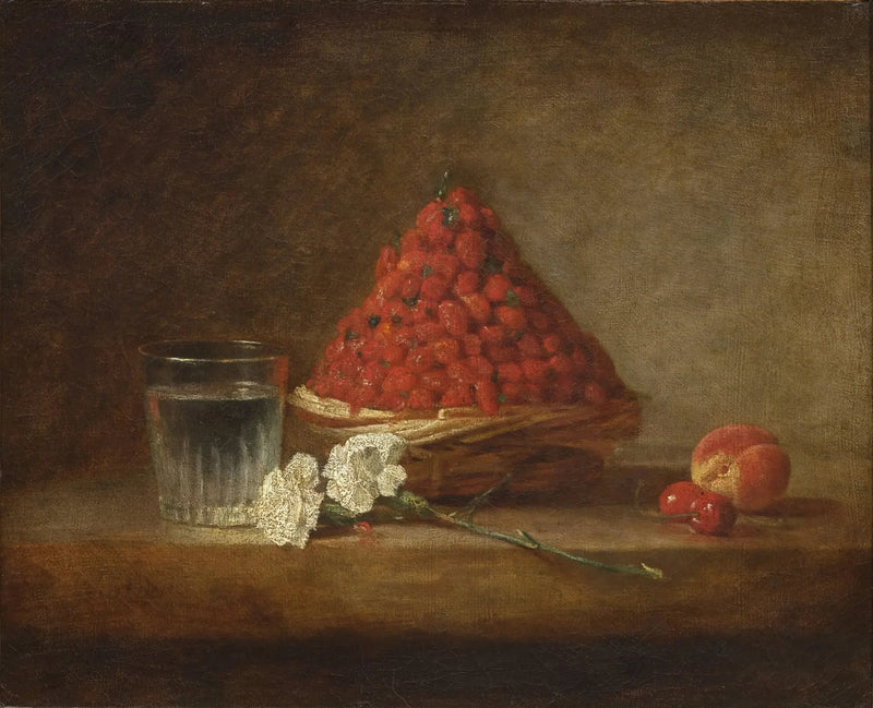 Il cesto di fragole - Jean Simeón Chardin