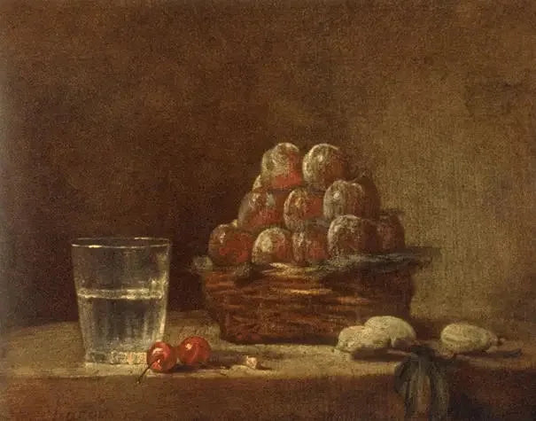 Il cesto di prugne - Jean Simeón Chardin