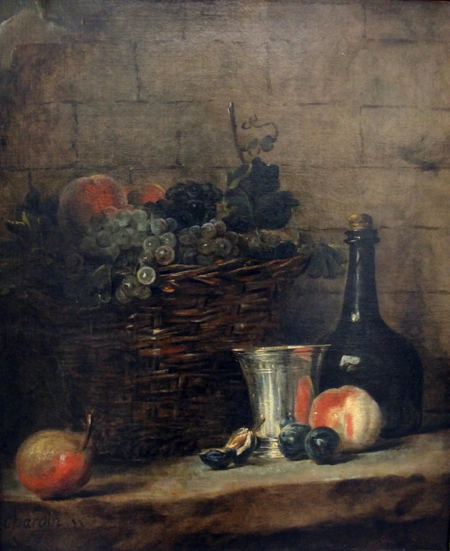 Il cesto di uva - Jean Siméon Chardin