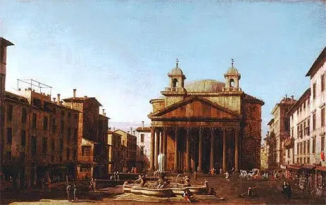 Il Pantheon - Canaletto