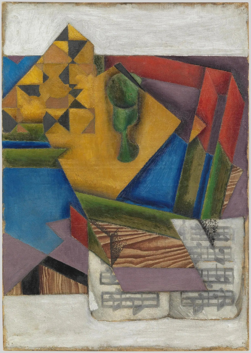 La carta musicale - Juan Gris
