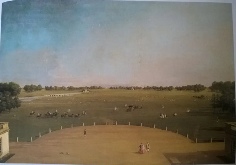 Il Parco di Badminton da Badminton House - Canaletto