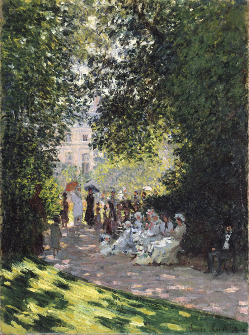 Il Parc Monceau - Claude Monet