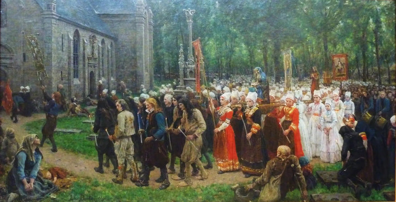 Il Perdono di Kergoat - Jules Breton