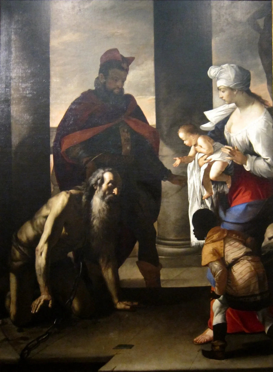 Il perdono di san Giovanni Crisostomo - Mattia Preti