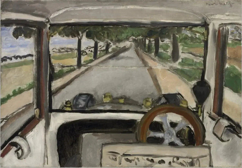 Il Parabrezza, sulla strada di Villacoublay - Henri Matisse