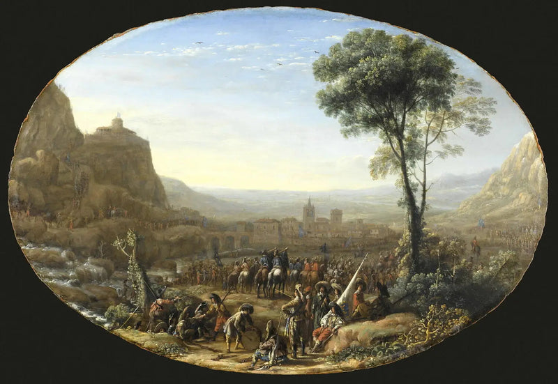 Il passo di Suse forzato da Luigi XIII - Claude Lorrain