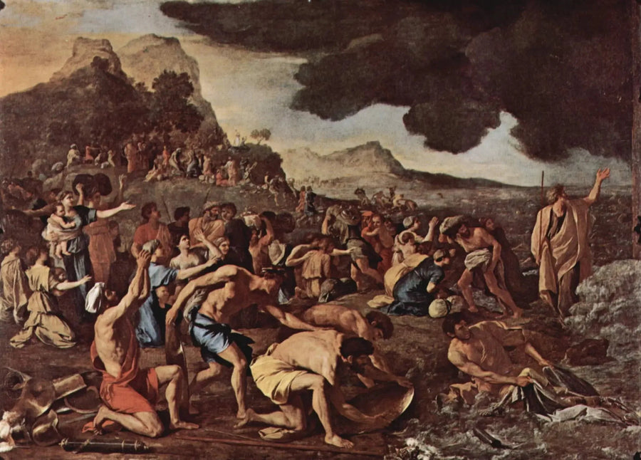 Il Passaggio del Mar Rosso - Nicolas Poussin