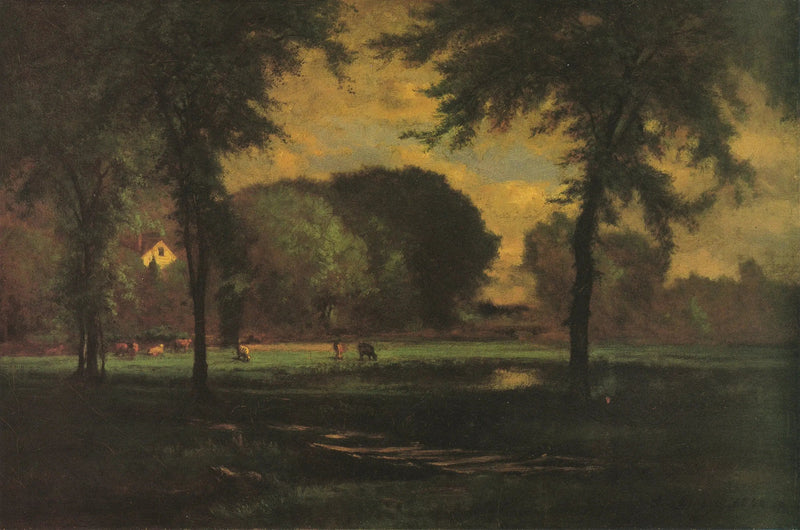 Il pascolo - George Inness