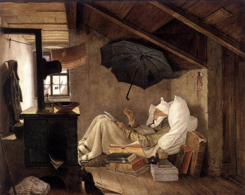 Il povero poeta - Carl Spitzweg